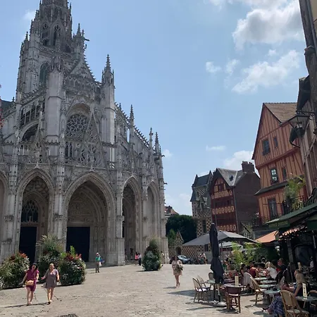 Ferienwohnung Le Graveur Saint Maclou, Hyper Centre, Typique Rouennais Exterior foto